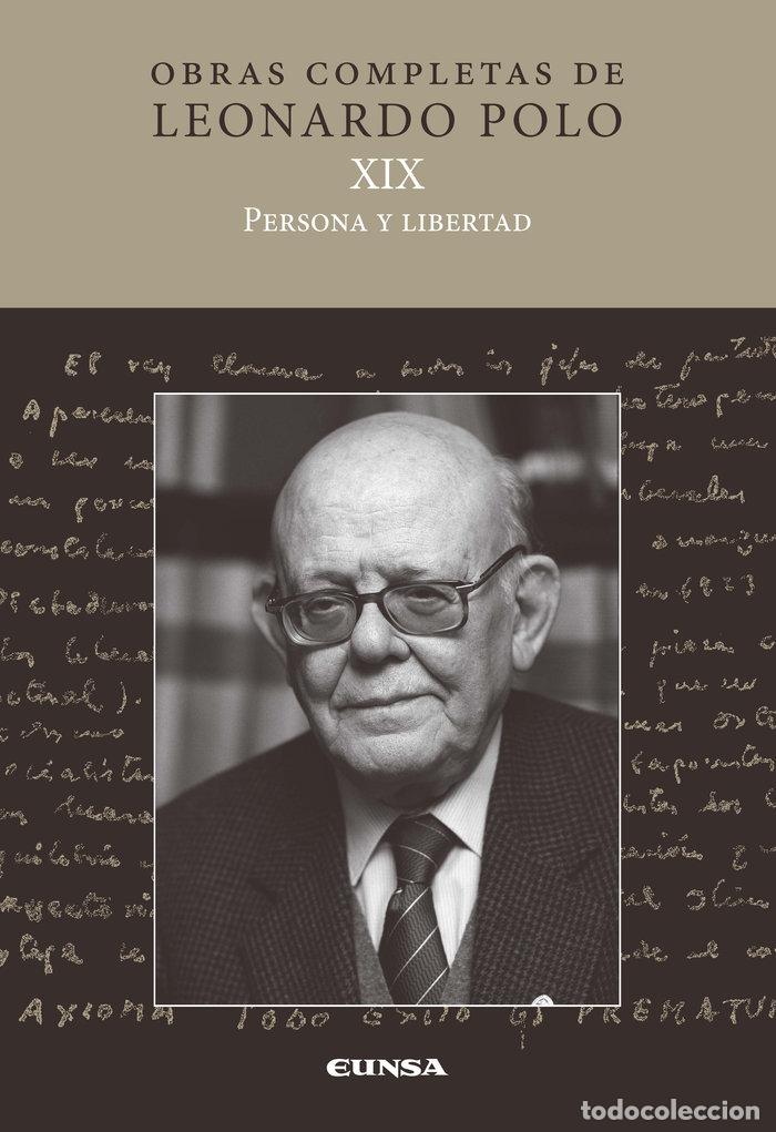 books: PERSONA Y LIBERTAD XIX - POLO BARRENA LEONARDO