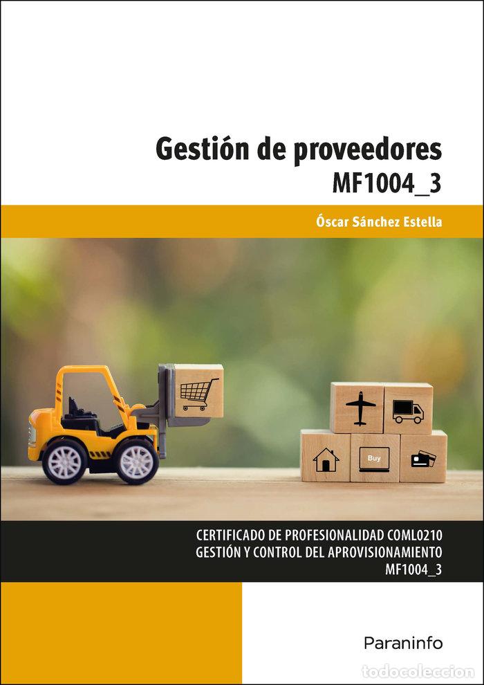 Libros: GESTION DE PROVEEDORES - SANCHEZ ESTELLA, OSCAR