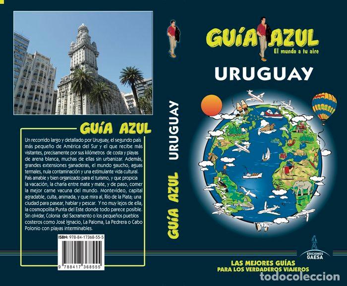 Libros: URUGUAY GUIA AZUL - MONREAL IGLESIA, MANUEL