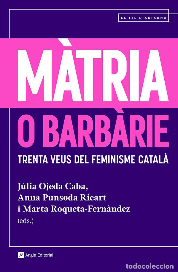 books: MATRIA O BARBARIE - AA.VV