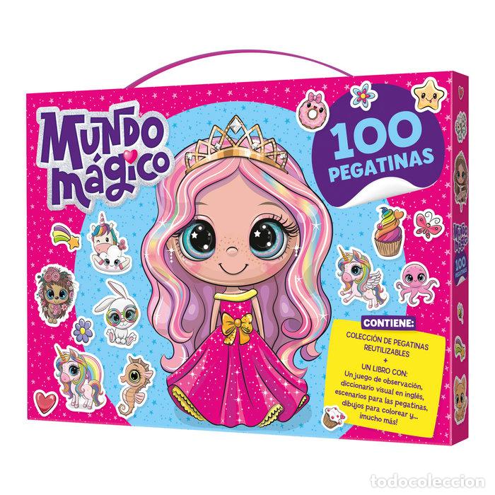 Libros: MUNDO MAGICO 100 PEGATINAS - IMAGILAND