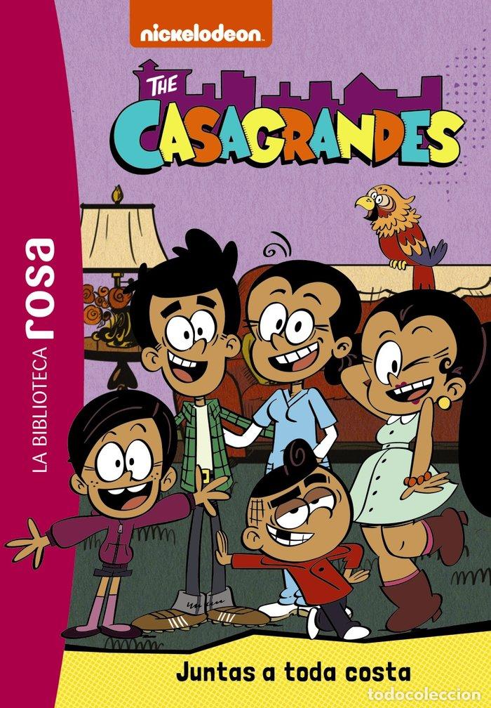 Libros: LA BIBLIOTECA ROSA LOS CASAGRANDES 2 JUNTOS A TODA COSTA - VARIOS AUTORES