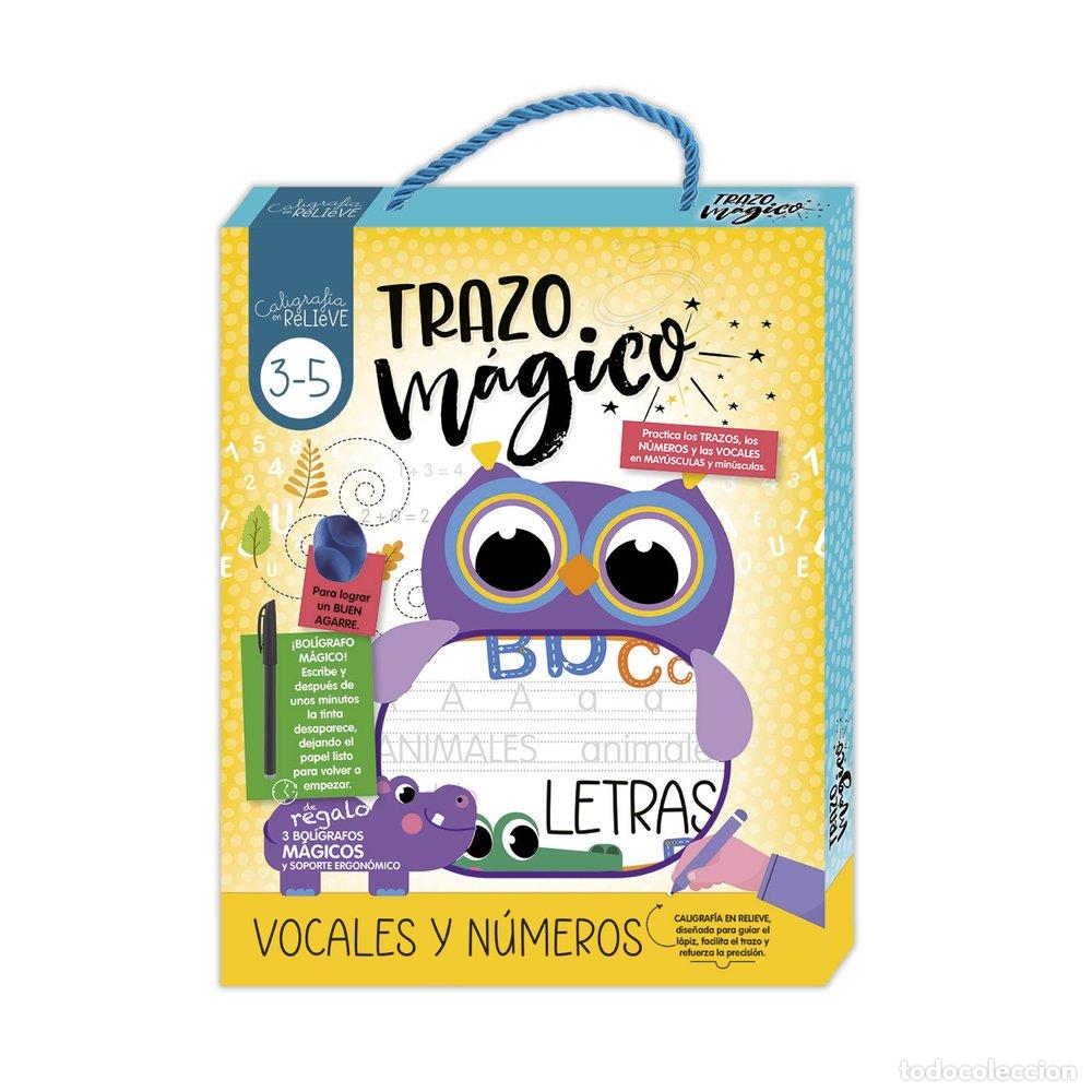books: CALIGRAFIA EN RELIEVE ESTUCHE VOCALES Y NUMEROS - IMAGILAND