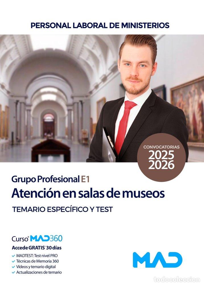 Livres: ATENCION SALA MUSEO GRUPO PROFESIONAL E1 TEMARIO Y TEST ESP - AA.VV