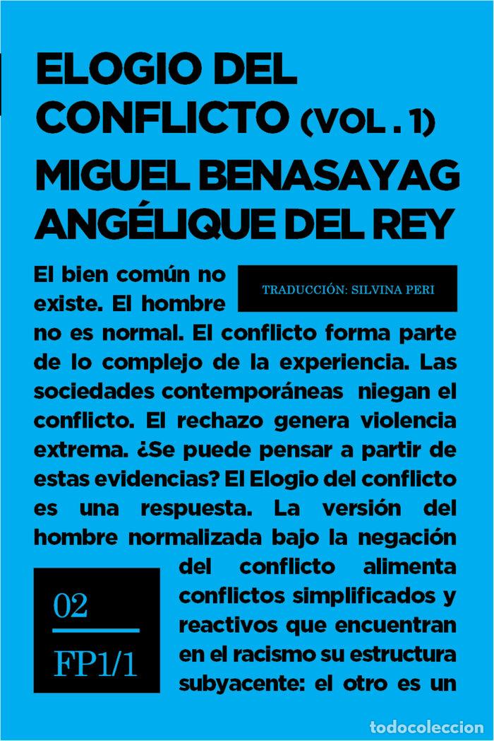 Livros: ELOGIO DEL CONFLICTO 2 VOL. - BENASAYAG
