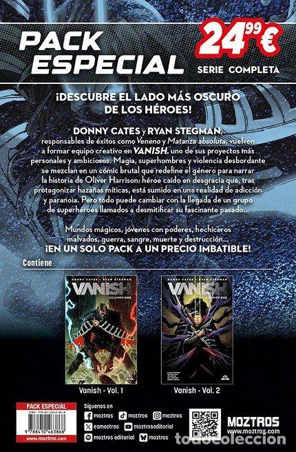 Libri: VANISH PACK ESPECIAL 2 TOMOS - DONNY CATES
