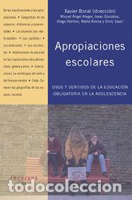 Libri: APROPIACIONES ESCOLARES - BONAL I SARRO, XAVIER