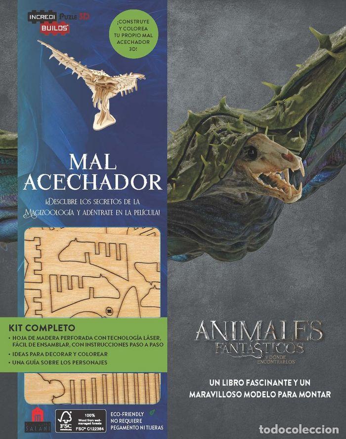 Libros: INCREDIBUILDS ANIMALES FANTASTICOS MAL ACECHADOR - AA.VV