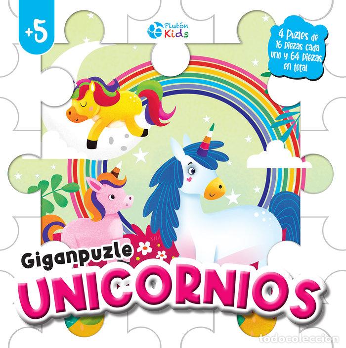 Libros: GIGANPUZLE UNICORNIOS - VARIOS AUTORES