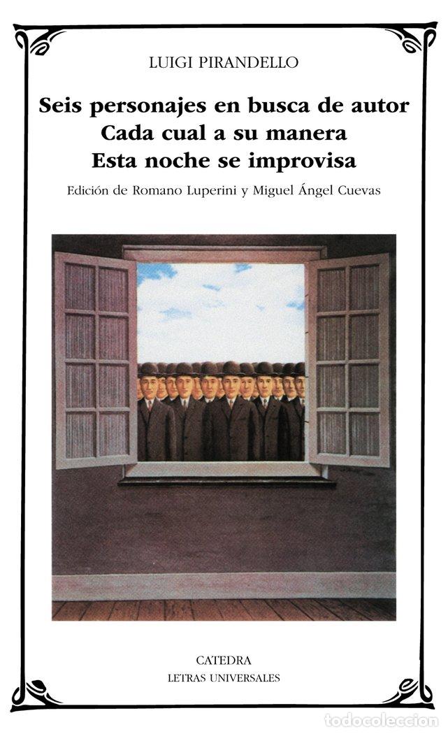 books: SEIS PERSONAJES EN BUSCA AUTOR - PIRANDELLO