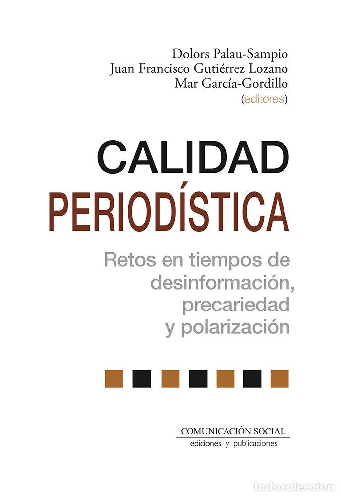 B&uuml;cher: CALIDAD PERIODISTICA - PALAU SAMPIO, DOLORS