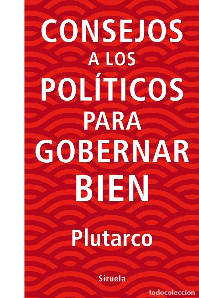 books: CONSEJOS A LOS POLITICOS PARA GOBERNAR BIEN - PLUTARCO