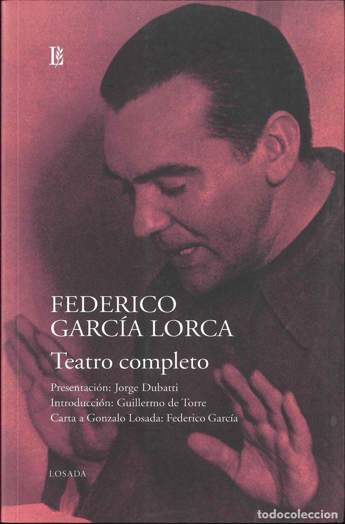 Livres: FEDERICO GARCIA LORCA TEATRO COMPLETO - GARCIA LORCA, FEDERICO