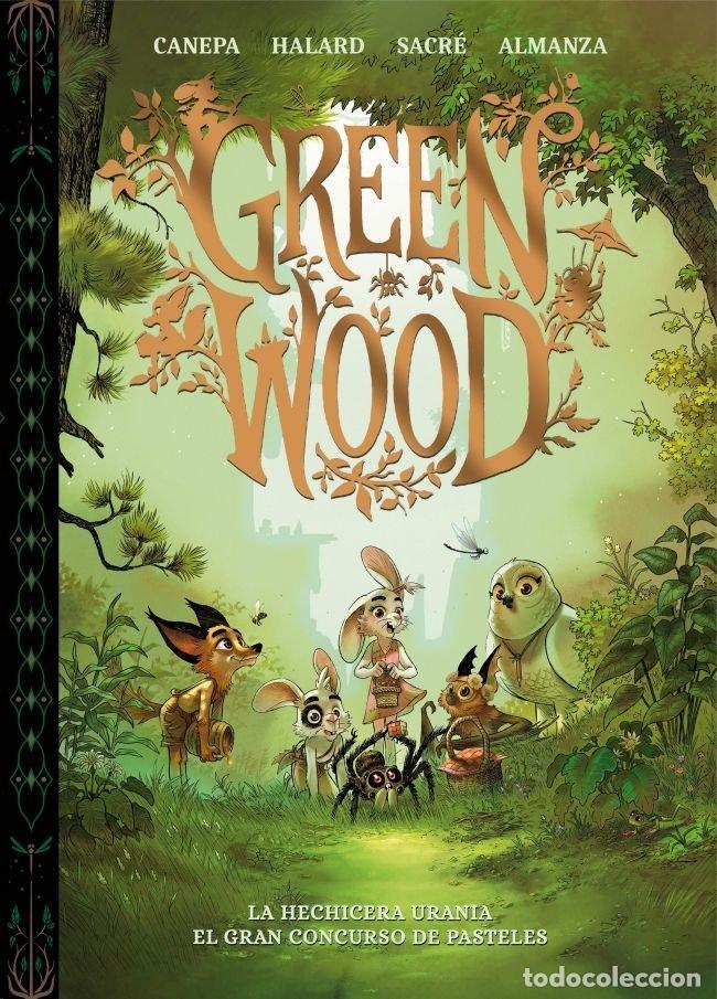 Libros: GREEN WOOD LA HECHICERA URANIA EL GRAN CONCURSO DE PASTEL - CANEPA, BARBARA