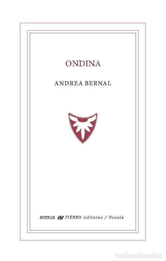 Livros: ONDINA - ANDREA BERNAL