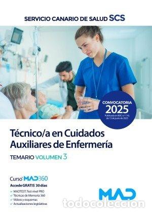 Libros: TECNICO/A CUIDADO AUXILIAR ENFERMERIA TEMARIO 3 CANARIO SAL - AA.VV