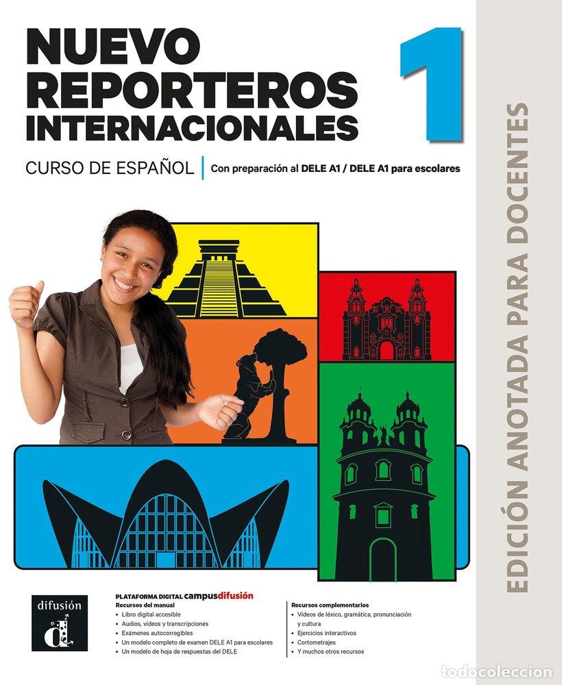 books: NUEVO REPORTEROS INTERNACIONALES 1 ED ANOTADA PARA DOCENTES - BALLESTEROS, GEMA