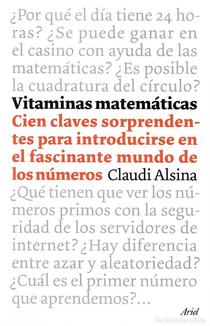 Libri: VITAMINAS MATEMATICAS - ALSINA, CLAUDI