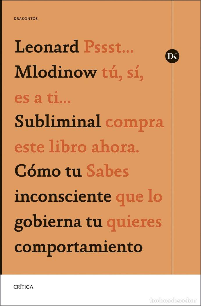 Libri: SUBLIMINAL - MLODINOW, LEONARD