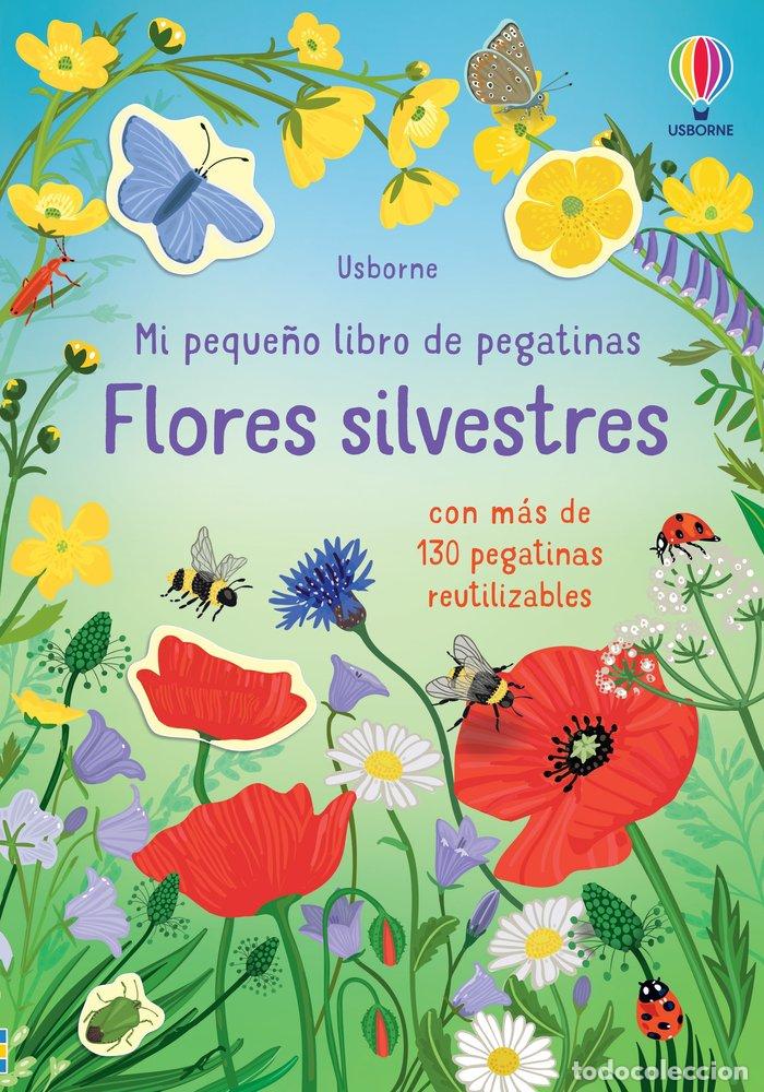 Libri: FLORES SILVESTRES PEQUE&Ntilde;O LIBRO PEGATINA - AA.VV