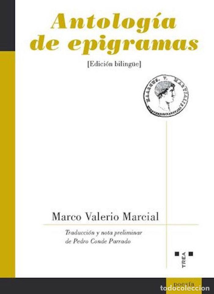 Libros: ANTOLOGIA DE EPIGRAMAS - VALERIO MARCIAL, MARCO