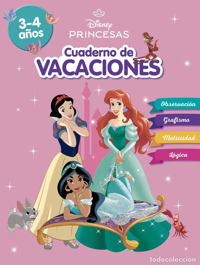 Libri: PRINCESAS DISNEY CUADERNO DE VACACIONES 3 4 A&Ntilde;OS DISNEY - DISNEY