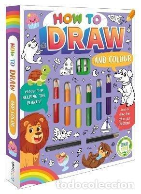 B&uuml;cher: HOW TO DRAW AND COLOUR - IGLOOBOOKS
