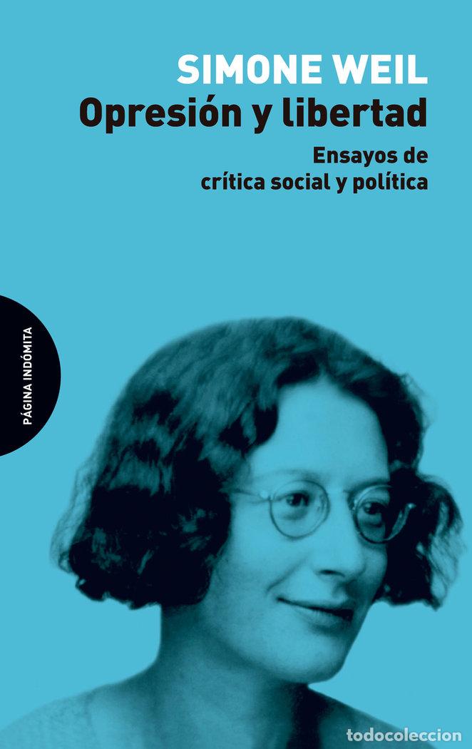 Libri: OPRESION Y LIBERTAD - WEIL, SIMONE
