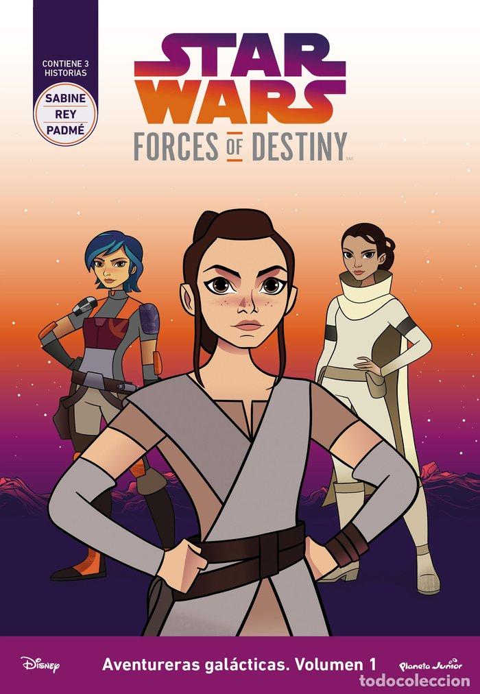 Libri: STAR WARS FORCES OF DESTINY AVENTURERAS GALACTICAS VOL.I - STAR WARS