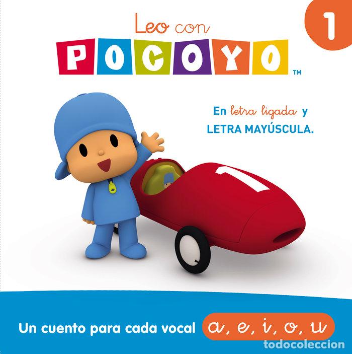 books: LEO CON POCOYO 1 CUENTO PARA VOCAL A E I O U - ZINKIA