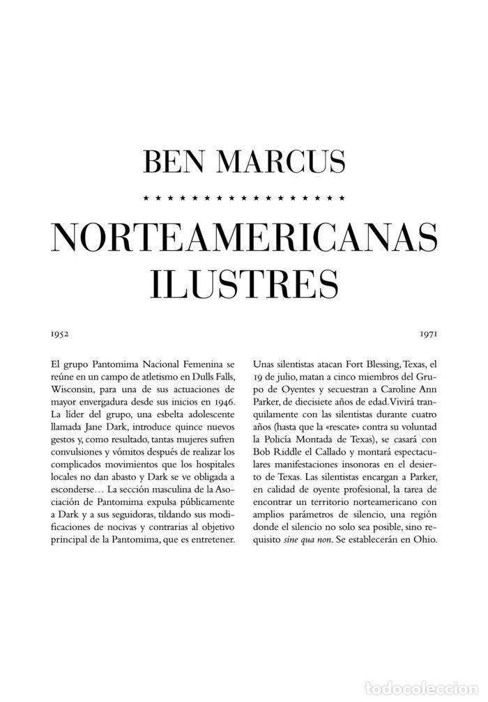 Libri: NORTEAMERICANAS ILUSTRES - MARCUS, BEN