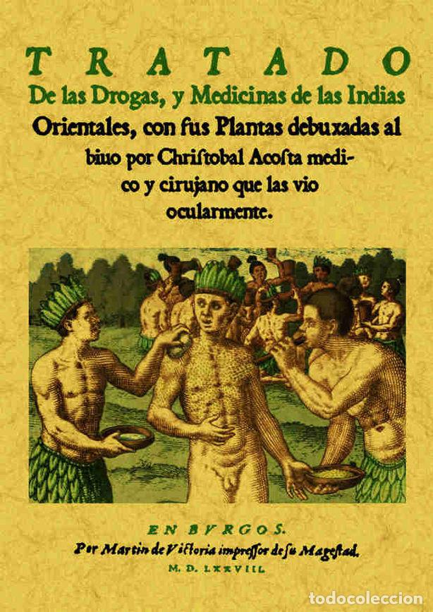 Libros: TRATADO DE LAS DROGAS - ACOSTA, CRISTOBAL