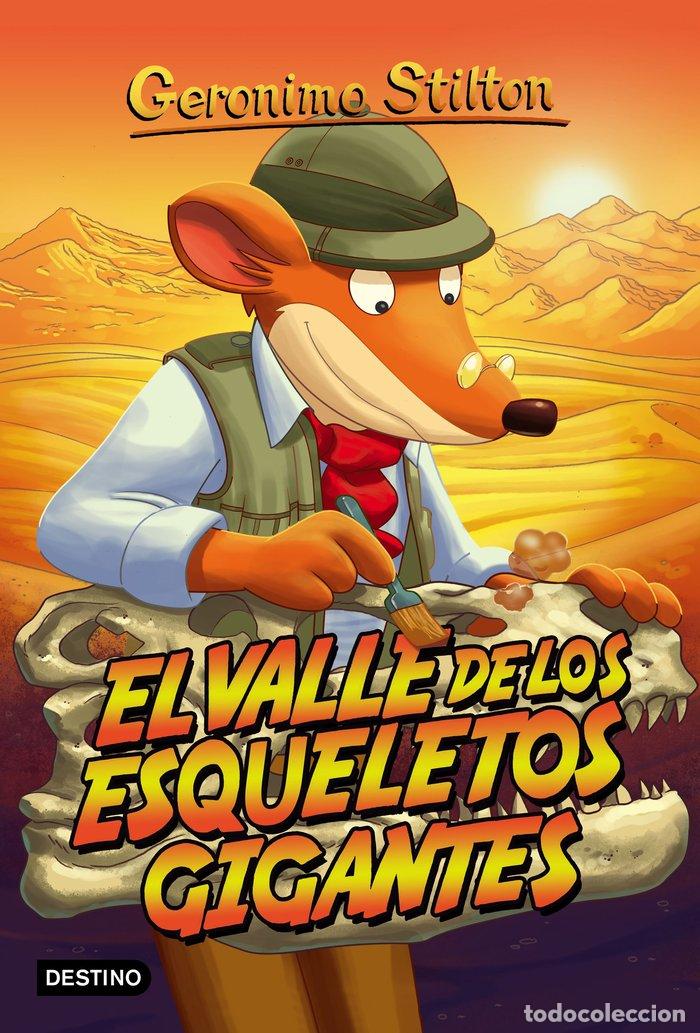 Libri: GERONIMO STILTON 44 EL VALLE DE LOS ESQUELETOS GIGANTES - STILTON, GERONIMO