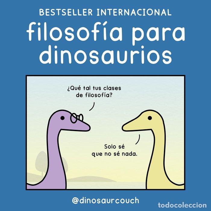 Livros: FILOSOFIA PARA DINOSAURIOS - @DINOSAURCOUCH