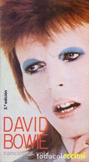 B&uuml;cher: CANCIONES I DE DAVID BOWIE - BOWIE, DAVID