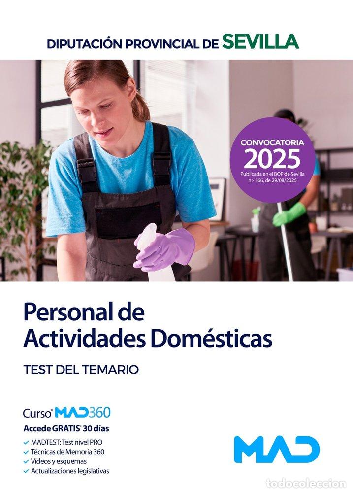 B&uuml;cher: PERSONAL ACTIVIDAD DOMESTICA TEST TEMARIO DIPUTACION PROVIN - AA.VV