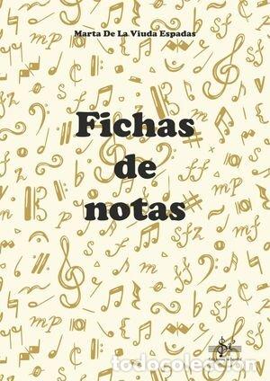 Livros: FICHAS DE NOTAS - DE LA VIUDA ESPADAS, MARTA