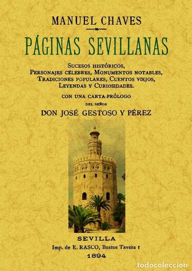 Libri: PAGINAS SEVILLANAS - CHAVES, MANUEL