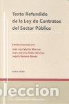 Libri: TEXTO REFUNDIDO LEY DE CONTRATOS SECTOR PUBLICO 4&ordf;ED - MARTIN, J.L.