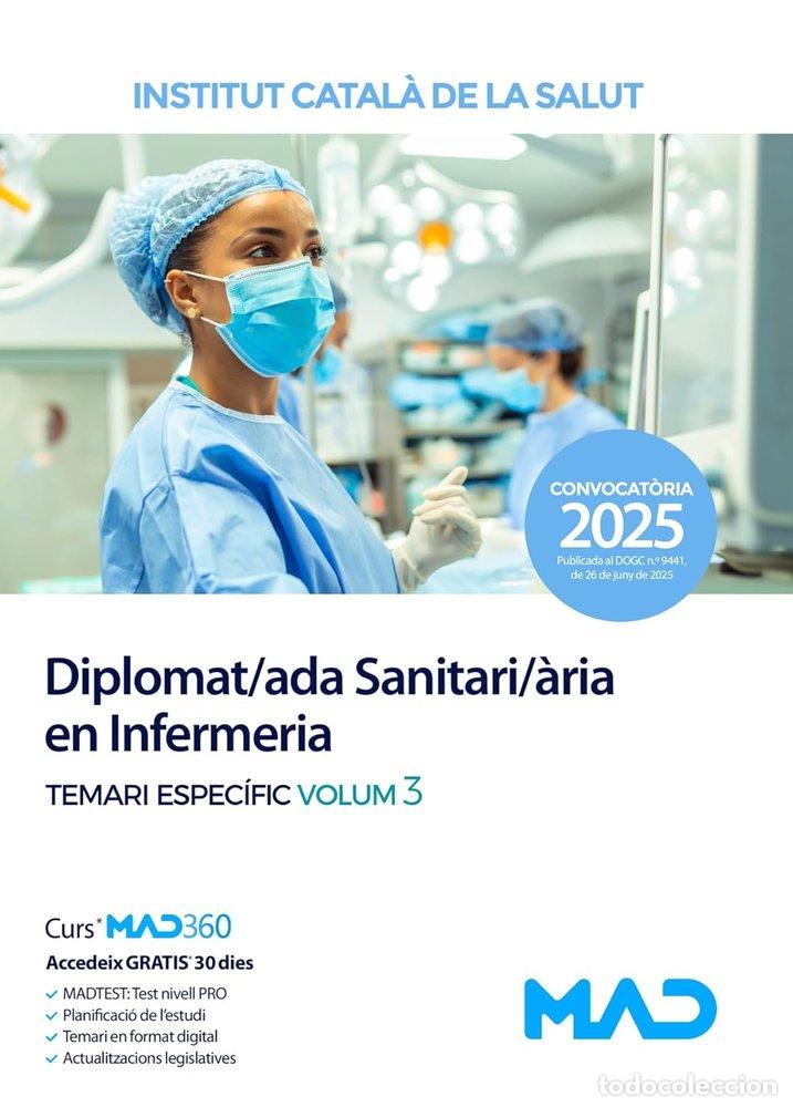 Libros: DIPLOMAT/ADA SANITARI/ARIA INFERMERIA TEMARI 3 INSTITUTO CA - AA.VV