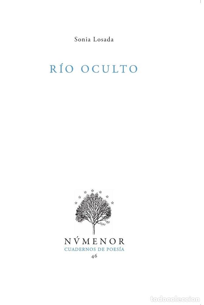 Livros: RIO OCULTO - LOSADA, SONIA