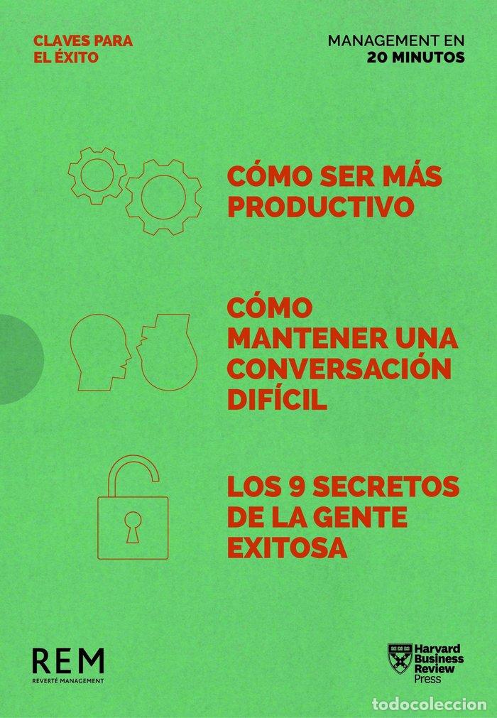 Livros: ESTUCHE MANAGEMENT EN 20 MINUTOS HBR CLAVES PARA EL EXITO - AA.VV
