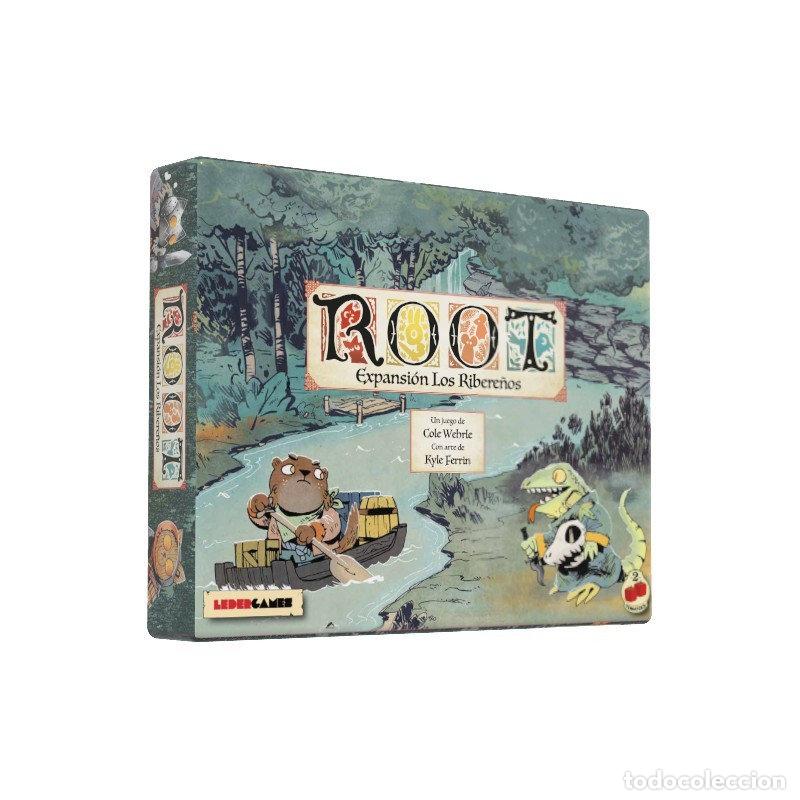 books: JUEGO DE MESA ROOT EXPANSION LOS RIBERE&Ntilde;OS - .