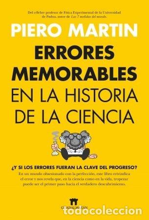 Livros: ERRORES MEMORABLES EN LA HISTORIA DE LA CIENCIA - MARTIN, PIERO