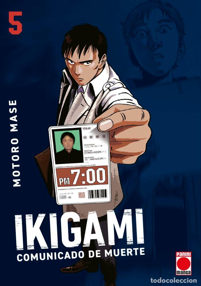Livros: IKIGAMI 5 COMUNICADO DE MUERTE - MOTORO MASE