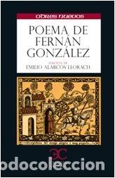 B&uuml;cher: POEMA DE FERNAN GONZALEZ - ANONIMO