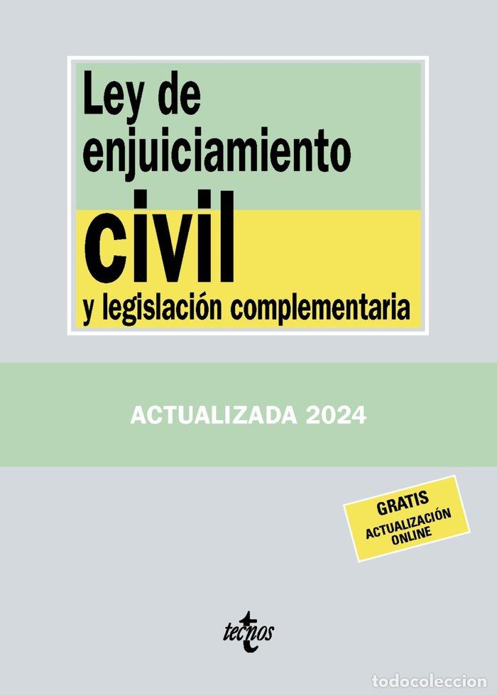 B&uuml;cher: LEY ENJUICIAMIENTO CIVIL Y LEGISLACION COMPLEMENTARIA 27&ordf;ED - EDITORIAL TECNOS