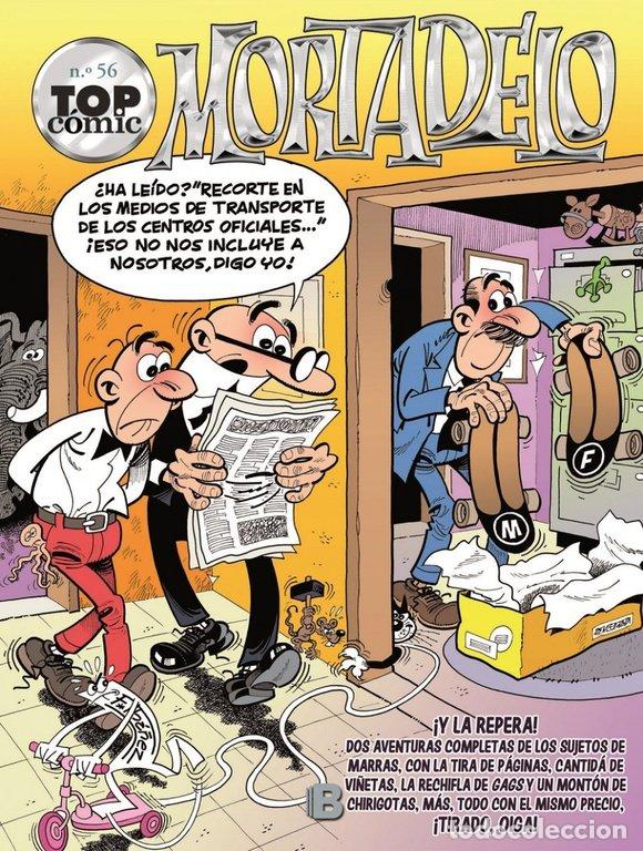 Libri: TOP COMIC MORTADELO 56 TIJERETAZO - IBA&Ntilde;EZ, FRANCISCO