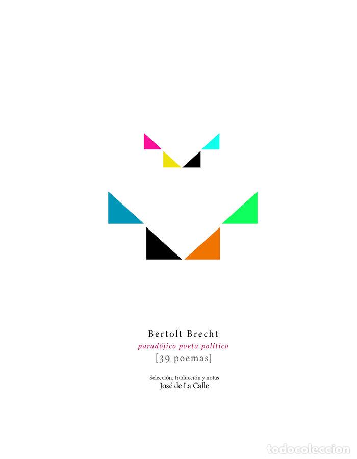 Livros: BRECHT 39 POEMAS - BRECHT, BERTOLT