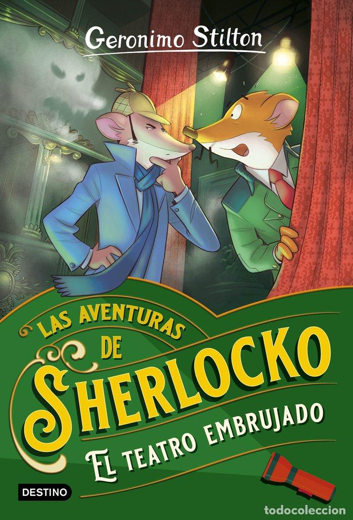 Libri: AVENTURAS DE SHERLOCKO 4 EL TEATRO EMBRUJADO - STILTON, GERONIMO